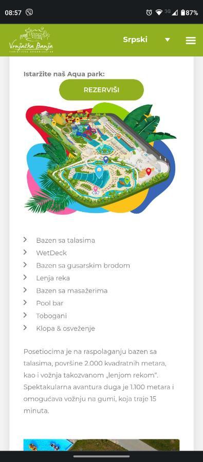 Apartman Raj Врнячка-Баня Экстерьер фото